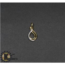 #84- DIAMOND ACCENT PENDANT