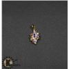 Image 1 : #161-GARNET,AMETHYST,PERIDOT,TOPAZ,CITRINE & CZ