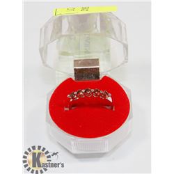 #258-GENUINE RED GARNET RING