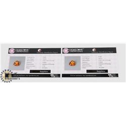 #192- YELLOW SAPPHIRE MATCHING GEMSTONE  2.10CT