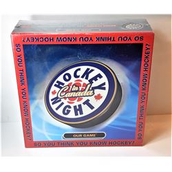 24)  FACTORY SEALED "HOCKEY NIGHT IN