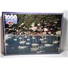Image 1 : 3)  FACTORY SEALED 1000 PCE PUZZLE OF