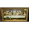 Image 1 : THE LAST SUPPER FRAMED 33 X 17