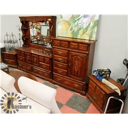 ESTATE SOLID WOOD 5PC PALLISTER BEDROOM DRESSER