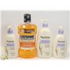 Image 1 : BAG OF LOTION AND MOUTH WASH