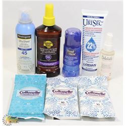 BAG OF SUNSCREEN AND MORE