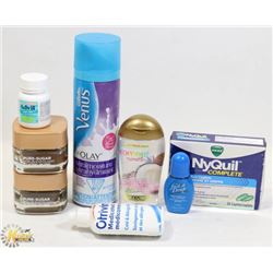 BAG OF NYQUIL AND MORE