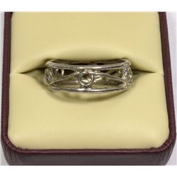 STERLING SILVER RING SIZE 10.75.