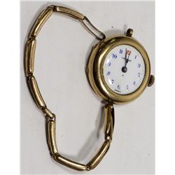 VINTAGE CHAMP WRIST WATCH, 15 JEWEL GOLD FILLED