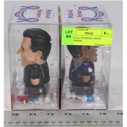 POLITICAL POOPERS CANDY DISPENSERS: