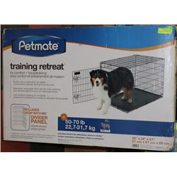 PETMATE FOLD-AWAY DOG KENNEL (50-70 LBS)
