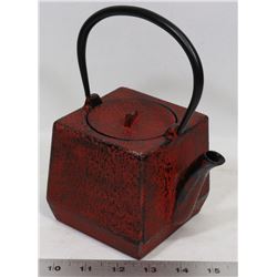 ASIAN CAST IRON TEAPOT