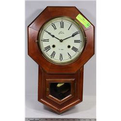 GRANDFATHER WALL CLOCK