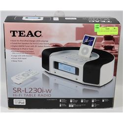 TEAC SR-L230I-W HIFI TABLE RADIO