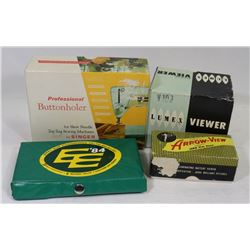 BOX OF COLLECTIBLES-SLIDE VIEWERS, EDMONTON