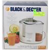 Image 1 : BLACK AND DECKER FRUIT & VEGETABLE JUICE EXTRACTOR