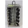 Image 1 : 21-PC ROTATING SPICE RACK W/HANDLE -