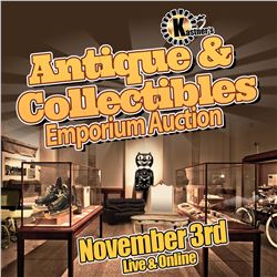 NEXT WEEK IS OUR ANTIQUE AND COLLECTIBLE AUCTION
