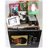 Image 1 : BOX OF ELVIS MEMORABILIA AND BOOKS.