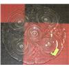Image 1 : LARGE GLASS CAKE DISH 22" IN DIAMETER