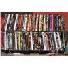 Image 1 : LARGE FLAT W/73 DVD MOVIES - ELECTRONICS