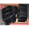 Image 1 : NEW PAIR LEATHER MOTORCYCLE SADDLEBAGS