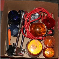 LARGE BOX OF AUTOMOTIVE INCL. VARIOUS