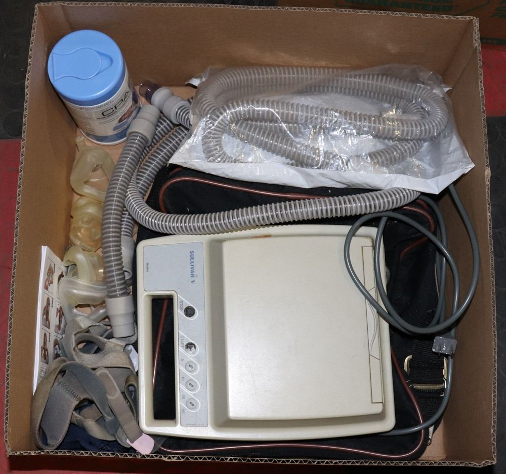 LARGE ESTATE BOX OF SULLIVAN V CPAP