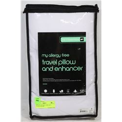 NEW MY ALLERGY FREE 2 IN 1 TRAVEL PILLOW