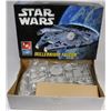 Image 1 : STAR WARS MILLENIUM FALCON MODEL BY AMT ERTL