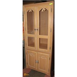 LIGHTED DISPLAY / CHINA CABINET, 32 X 20 X 70