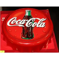 NEW COCA COLA FIBER OPTIC BOTTLE CAP LAMP.