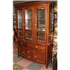 Image 1 : LIGHTED CHINA CABINET, 59 X 17 X 84