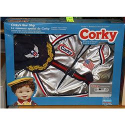 LOT OF 2 CORKY DOLL OUTFITS WITH CASSETTE TAPES