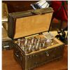 Image 1 : HEAVY METAL TREASURE CHEST DECANTER SET