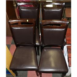 4  CHAIRS / FOR DINING OR KITCHEN