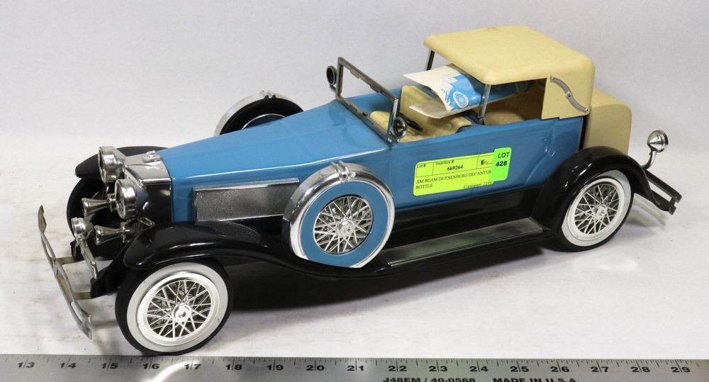 JIM BEAM DUESENBERG DECANTER BOTTLE