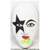 Image 1 : HANDMADE WOOD KISS ROCK MASK 1 OF 1