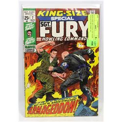 KING SIZE SGT. FURY VS. NAZIS COLLECTOR COMIC 8.0