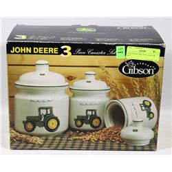 NEW JOHN DEERE 3 PC CANISTER SET