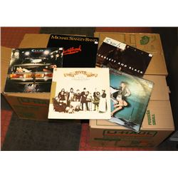 3 BOXES OF VARIOUS RECORDS