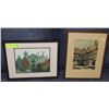 Image 1 : 2 VINTAGE PICTURES BOTH SIGNED.