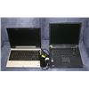 Image 1 : 2 TOSHIBA LAPTOP WITH ONE CHARGER - WORKING.