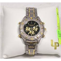 NEW TITANIUM ANALOG QUARTZ MENS WATCH