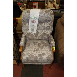 ABBEY SILVER ACCENT CHAIR