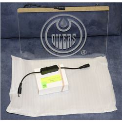 OILERS NEON LED SIGN.