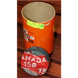 15 WALTER 4-1/2" GRINDING DISCS A-30-55 COMBO