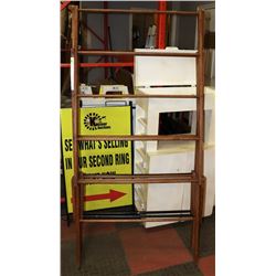 FOLDING WOOD RACK 36"X44"