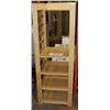 Image 1 : ALL WOOD DISPLAY RACK STAND 24"X24"X66"
