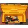Image 1 : YELLOW TOOL BOX WITH SOME TOOLS